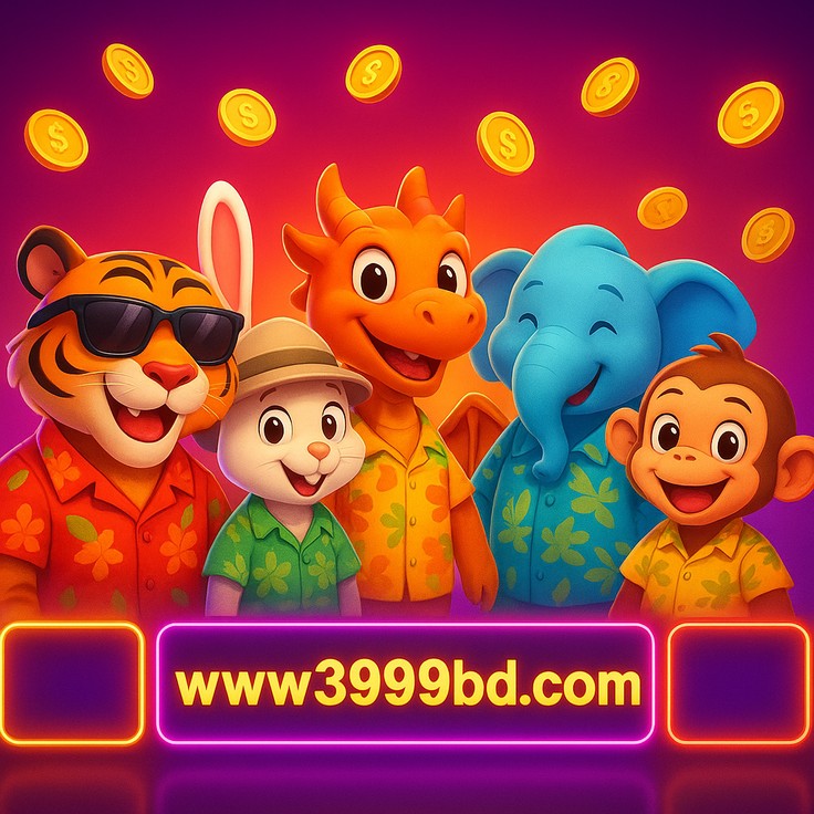 3999bd অনলাইন ক্যাসিনোর মূল পাতায় প্রদর্শিত ব্যানার